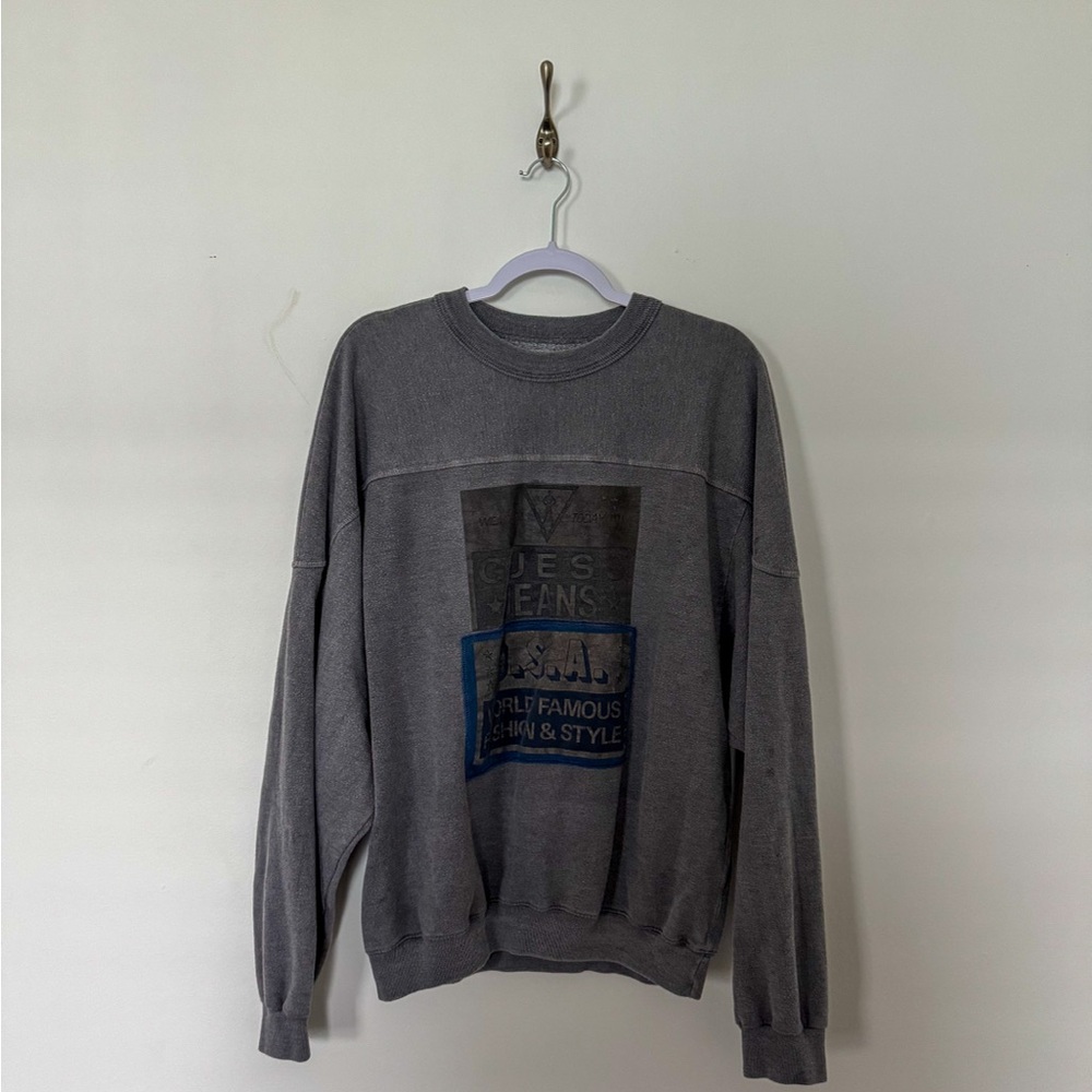 Vintage 1986 GUESS Georges Marciano Men's Sweatshirt